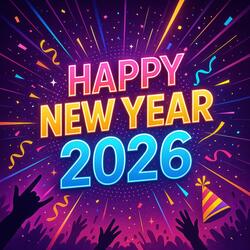 Happy New Year 2026 (Main Character) [Happy 2026]