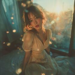 木陰のサボテン