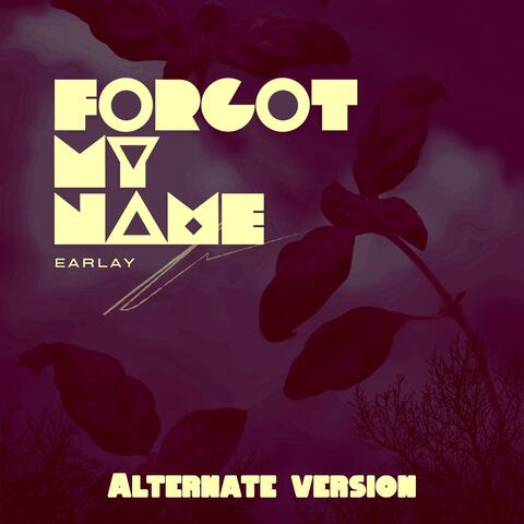 Forgot my name (Alternate Version)