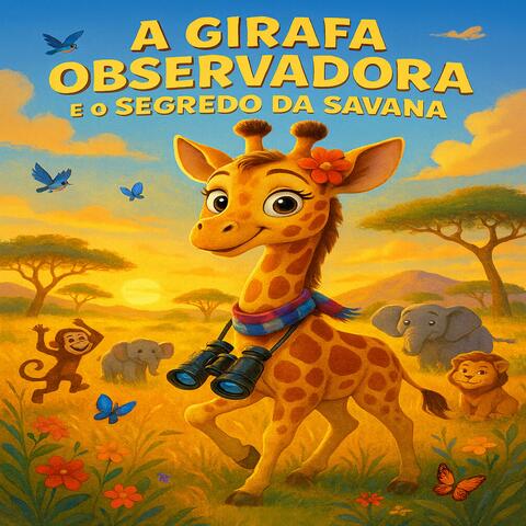 A Girafa Observadora e o Segredo da Savana