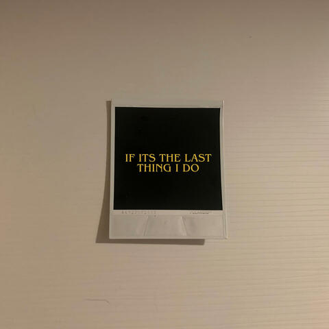 If Its The Last Thing I Do