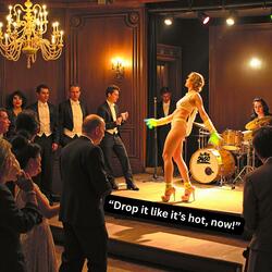 “Drop It Like It’s Hot, Now!” (Swing Version)