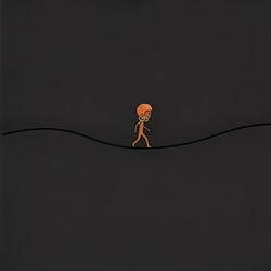 livin' life on a tightrope