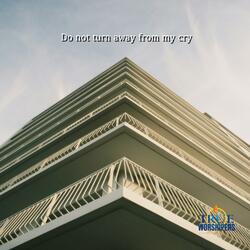 Do not turn away from my cry