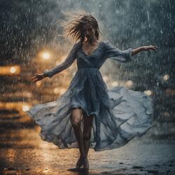 Dancing in the rain