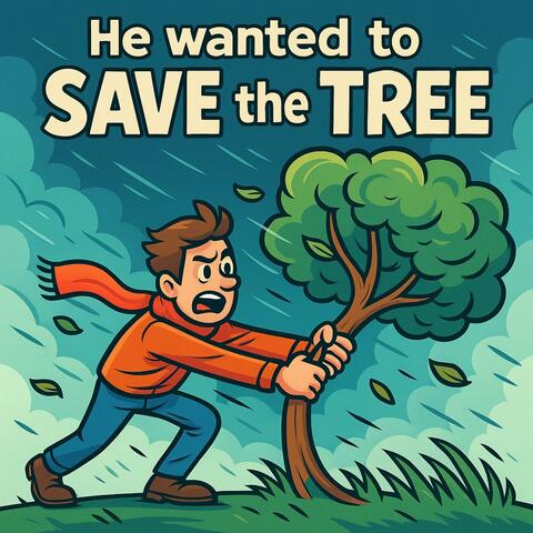 He wanted to SAVE the TREE