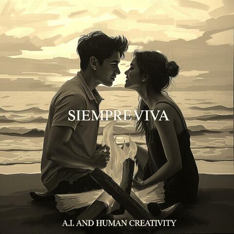 By the sea, on the wet sand