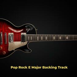 Pop Rock E Major Backing Track