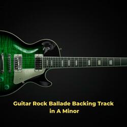 Guitar Rock Ballade Backing Track in A Minor