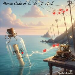 Morse Code of L..o..-V.-..E