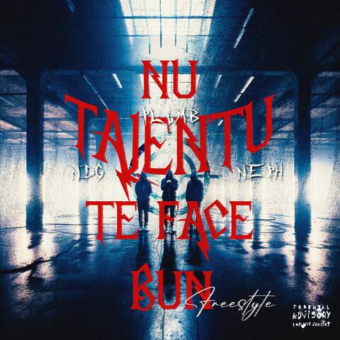 NU TALENTU TE FACE BUN FREESTYLE (feat. NDG & Neph)