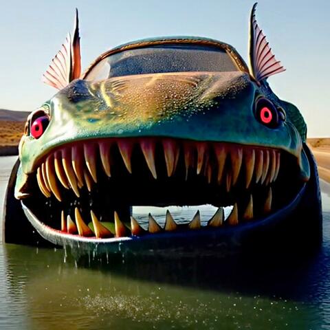 CAR SEA MONSTER