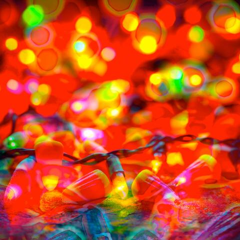 christmas lights on halloween