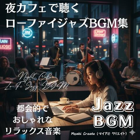夜カフェで聴くローファイジャズBGM集 - 都会的でおしゃれなリラックス音楽 集中 作業 勉強 店舗 Jazz