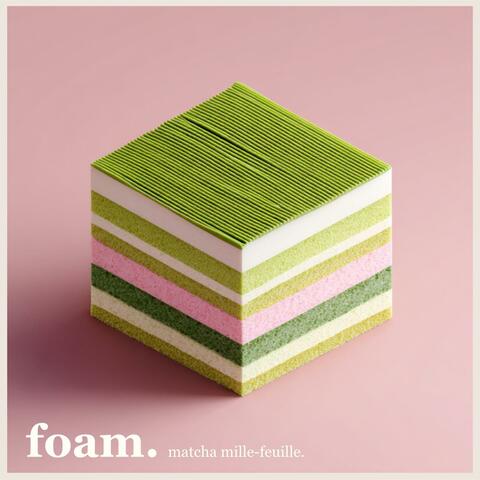 matcha mille-feuille.