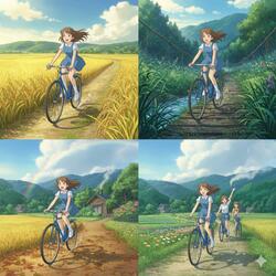 自転車よ　ありがとう！　My bicycle, thank you!