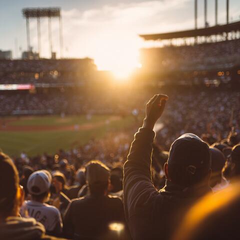 Crowd Cheering Noise (Baseball Game)