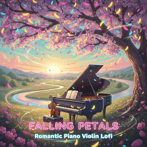 Falling Petals : Romantic Piano Violin Lofi
