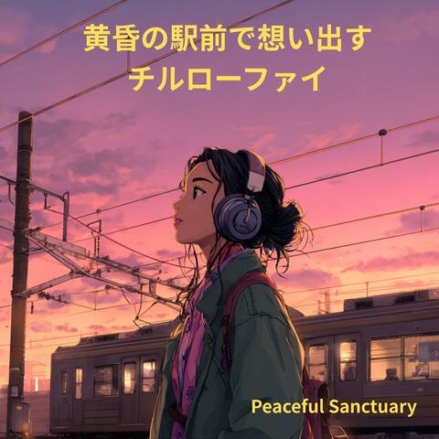 黄昏の駅前で想い出すチルローファイ Chill lo-fi reminiscing in front of the station at dusk
