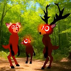 DEER FAMILY (99 Nights in the forest)