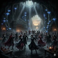 MIDNIGHT MASQUERADE. DARK TECHNO. SOLAR ECLIPSE