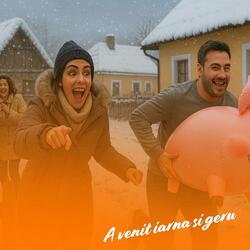 A venit iarna si geru