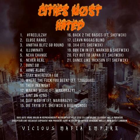 Cities Møst Hated