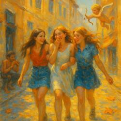 Bästa tider för amoriner (Special Version inspirerad av min egen engelska:Best time for little cupidos)