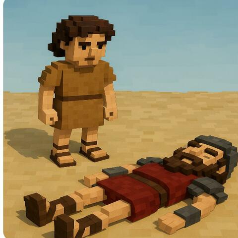 David and Goliath (Armor of God)