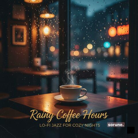 雨とコーヒーの静かな夜：Amber Lights Café：カフェ時間：作業BGM：静寂ローファイ