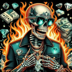 Freestyle Beat SKULL CAP Trap Rap Hard