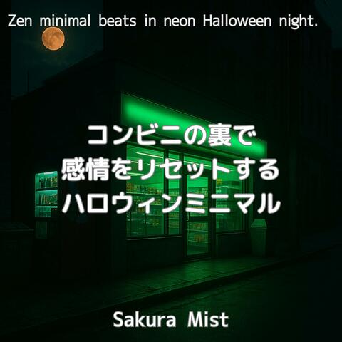 コンビニの裏で感情をリセットするハロウィンミニマル