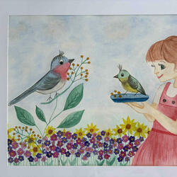 Little birds (feat. Art work by Amal)