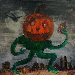 Clarence Pumpkinhead's Halloween March