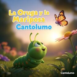 La oruga y la mariposa.