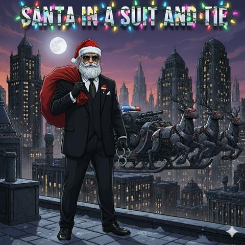 Santa in a Suit and Tie