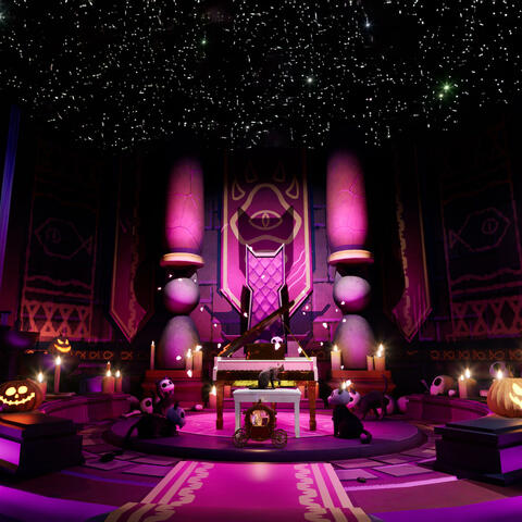 Otherworld Sacrifice: Skeleton Cat Summons Piano Cat to Sing Halloween Song for Dance | Party