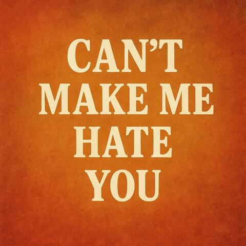 Can't Make Me Hate You