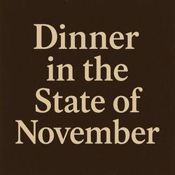 Dinner in the State of November Epic legendary- عشاء في دولة نوفمبر