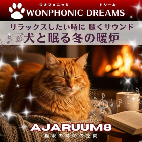 リラックスしたい時に 聴くサウンド　犬と眠る冬の暖炉