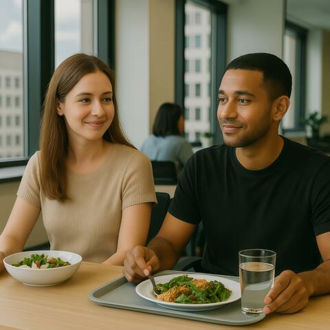 Vielleicht sitzt sie neben mir