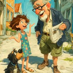 Når du møter folk på gata