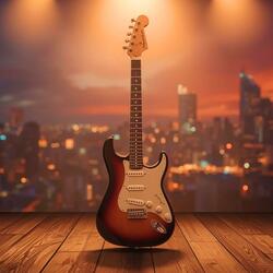 Blues Jam Track in E