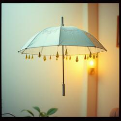 Rainwater on my skin