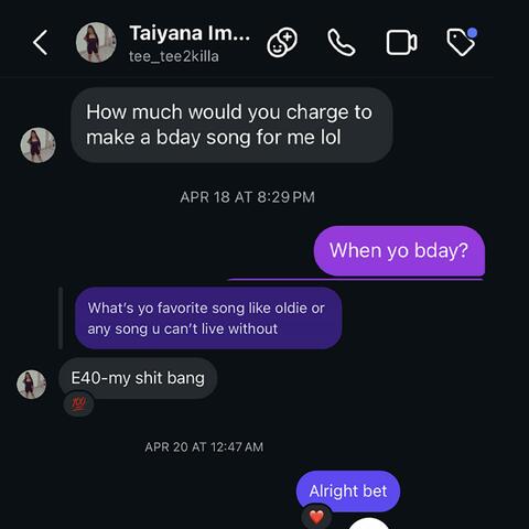 B-day Song 2 (TeeTee's Song)