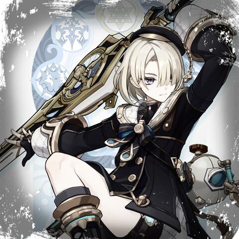 Bell-Glass Blue (Freminet: Genshin Impact)