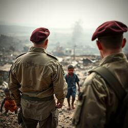 The Soldiers Stand Alone