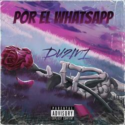 por el whatsapp