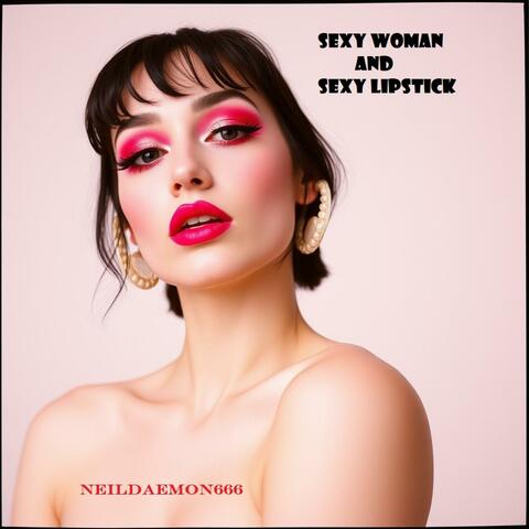 Sexy Woman With Sexy Lipstick