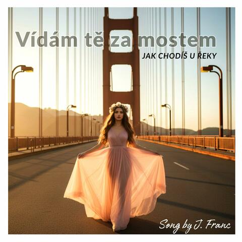 Vídám tě za mostem jak chodíš u řeky
